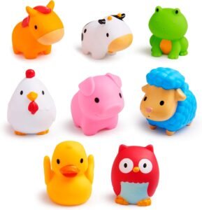 Read more about the article Splish Splash Fun: A Review of Munchkin’s Farm Animal Bath Toys!
