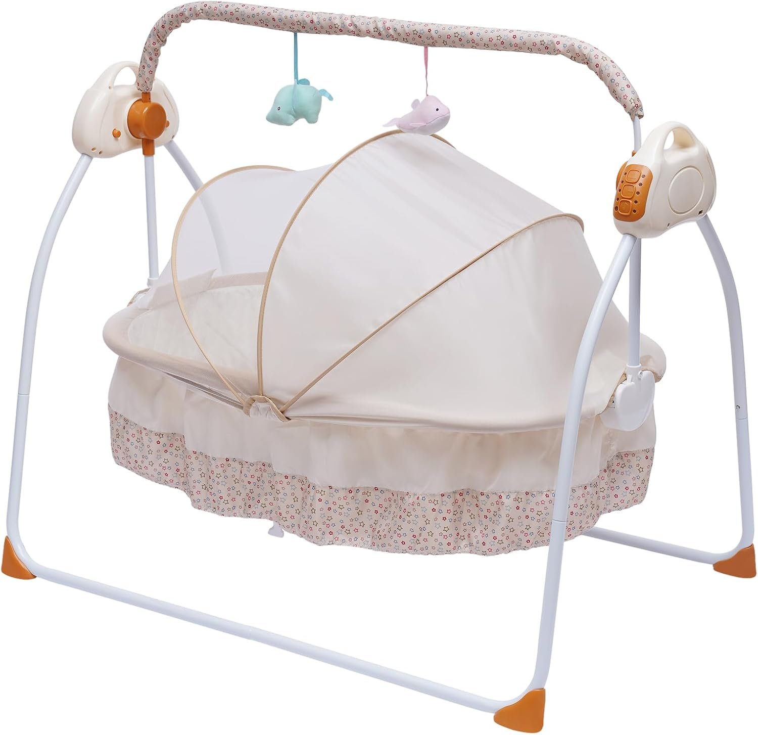 Read more about the article Gentle Rocking Dreams: The Ultimate Electric Baby Cradle Swing Review