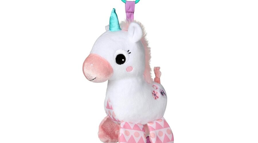 Unicorn Dreams: A Plush Companion for Every Adventurous Stroll!