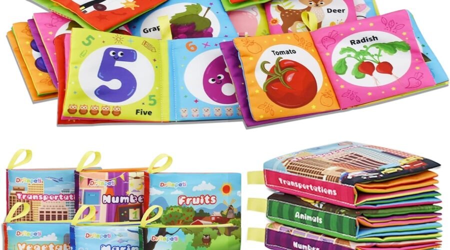 Snuggle Up to Storytime: A Review of Dr. Rapeti's Adorable Soft Cloth Books!
