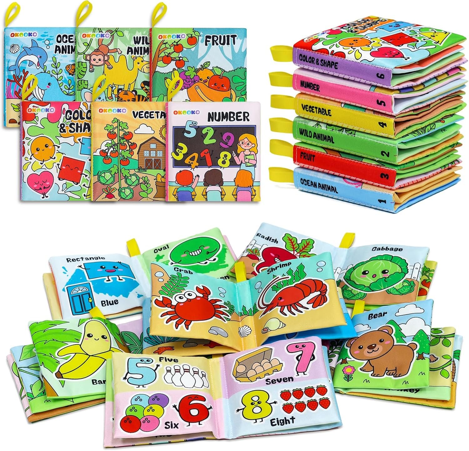 Read more about the article Snuggly Pages of Fun: A Review of OKOOKO Soft Baby Books