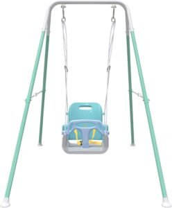 Read more about the article Swing into Fun: A Review of the Multifunctional Toddler Swing!