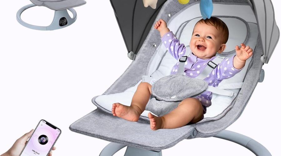 Gentle Rocking Bliss: A Review of the Ultimate Baby Swing for Every Adventure!