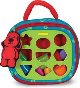Read more about the article Adventures in Play: Exploring the Melissa & Doug Take-Along Shape Sorter!