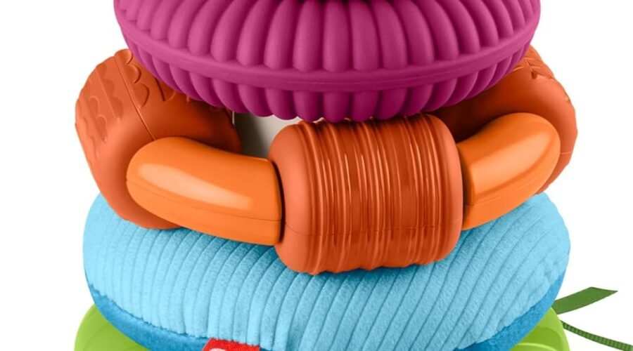 Ringing in Fun: A Review of the Fisher-Price Rock-a-Stack Sensory Toy for Little Ones!