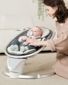 Read more about the article Gentle Rocking Bliss: The Perfect Electric Swing for Your Little One