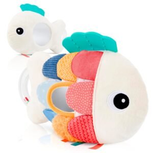 Read more about the article Splash of Fun: A Review of the Soft Baby Sensory Toy with Tummy Time Mirror