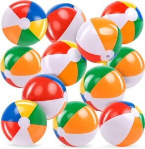 Read more about the article Splash into Summer Fun: A Review of JOYIN Rainbow Beach Balls!