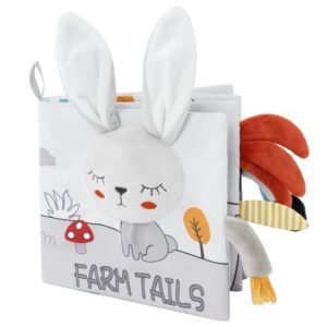 Read more about the article Bunny Bliss: Exploring the World of Vicloon Cloth Books for Tiny Hands