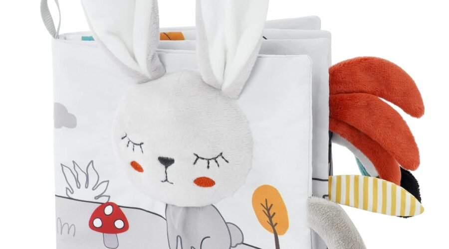 Bunny Bliss: Exploring the World of Vicloon Cloth Books for Tiny Hands