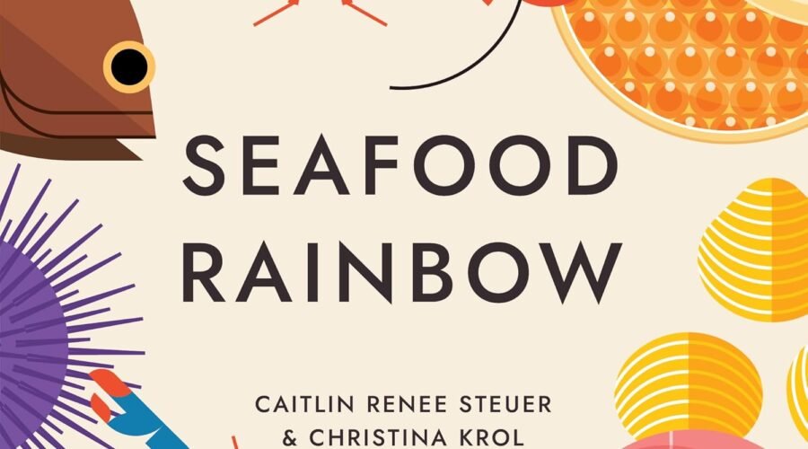 Splashing Colors: A Whimsical Journey Through the Seafood Rainbow Board Book