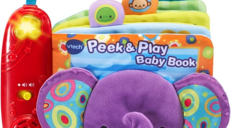 A Whimsical Journey: Exploring the VTech Baby Peek and Play Book!
