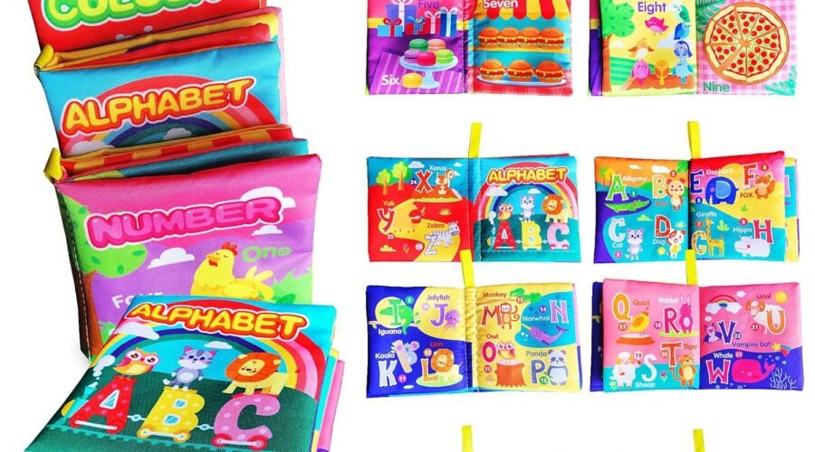 Adorable Adventures: A Review of the Soft Cloth Baby Book Toy Set