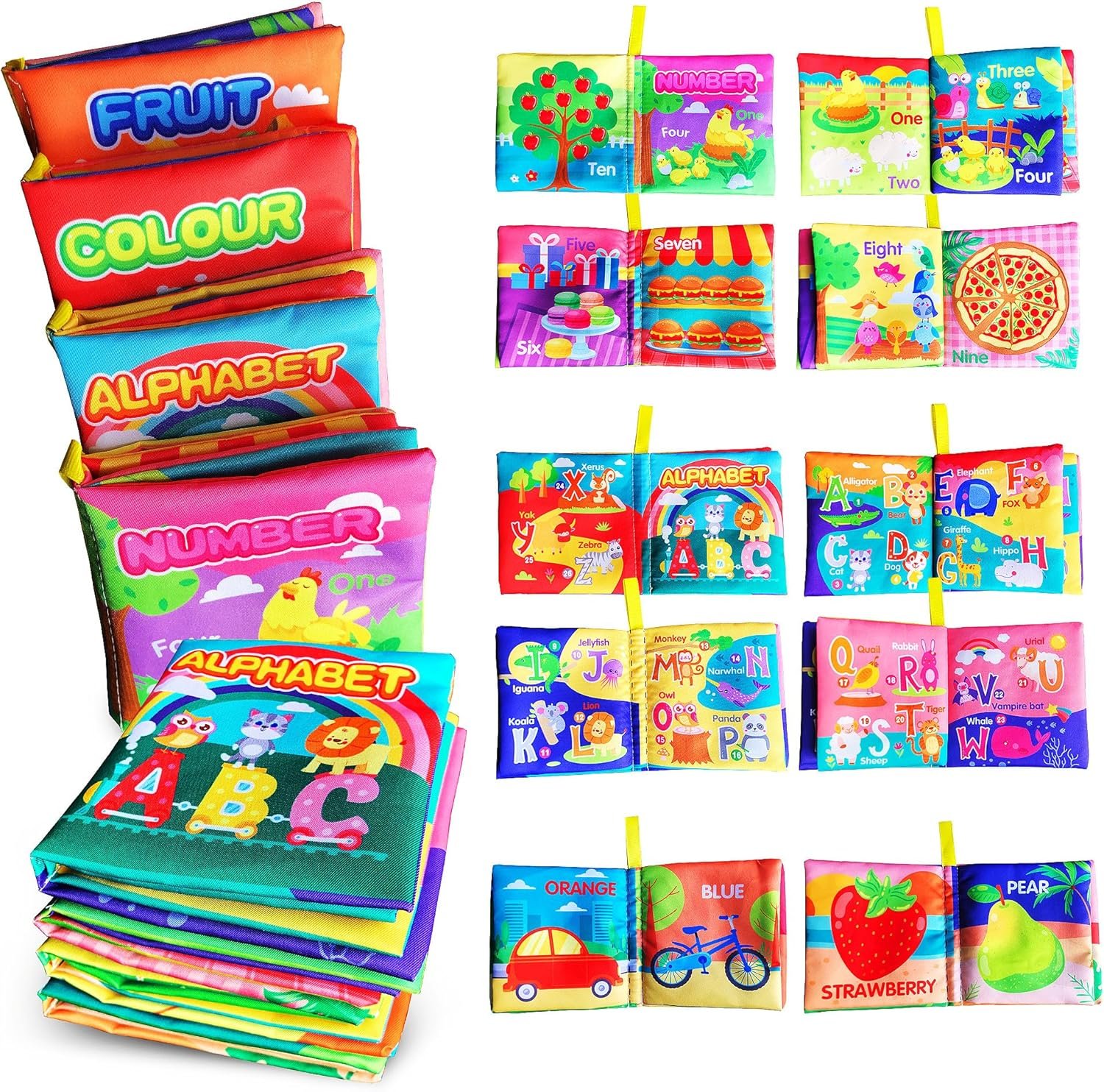 You are currently viewing Adorable Adventures: A Review of the Soft Cloth Baby Book Toy Set