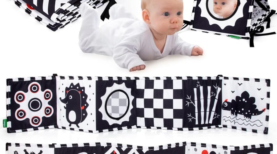 Adorable Adventures: Exploring Development with Cawgug's High Contrast Baby Toys