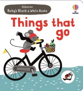 Read more about the article Adventures in Contrast: A Review of Baby’s Black and White Books – Things That Go