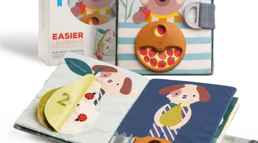 Adventures in Learning: A Review of Taf Toys Busy Book for Little Explorers