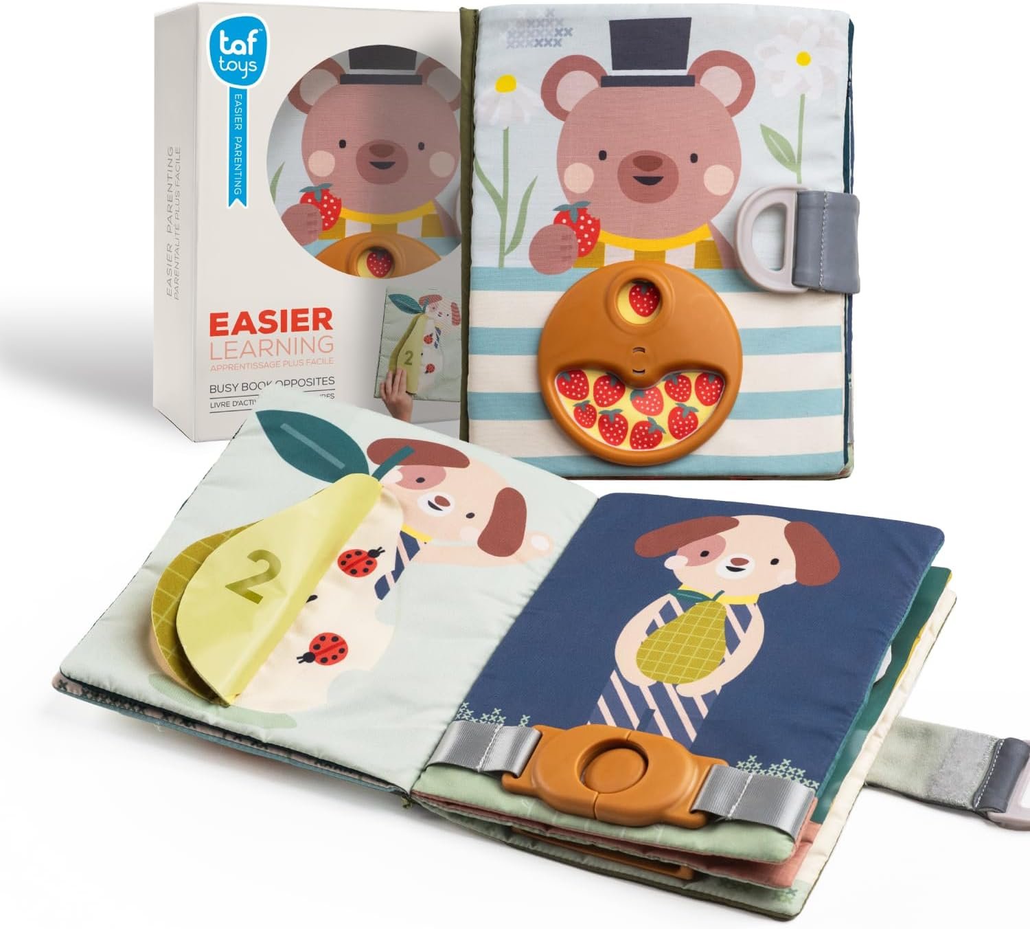 You are currently viewing Adventures in Learning: A Review of Taf Toys Busy Book for Little Explorers