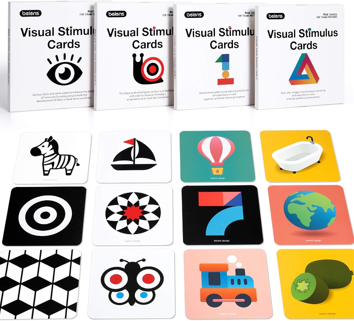 Read more about the article Bright Beginnings: A Delightful Dive into Beiens High Contrast Baby Flashcards