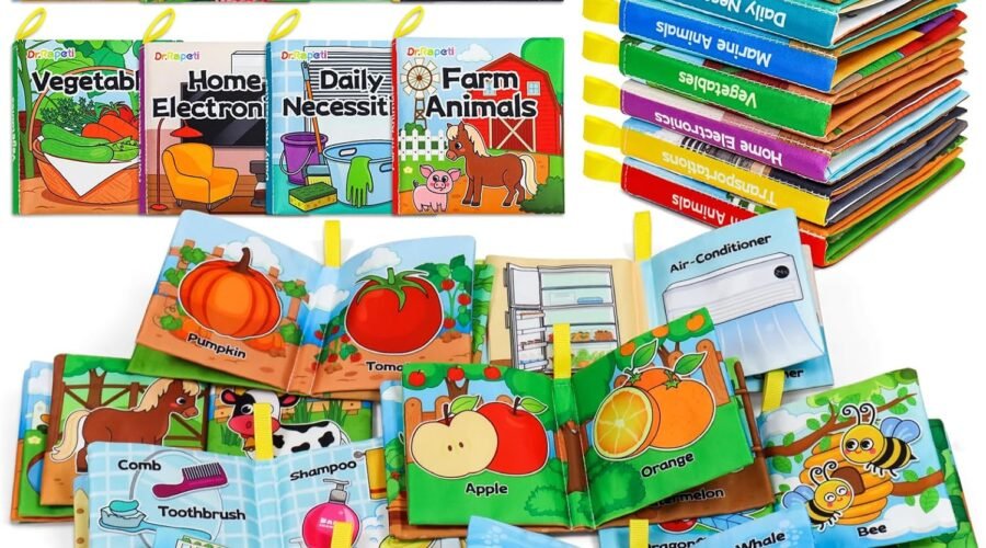 Cuddly Readings: A Dive into Dr. Rapeti's Soft Cloth Books for Little Ones
