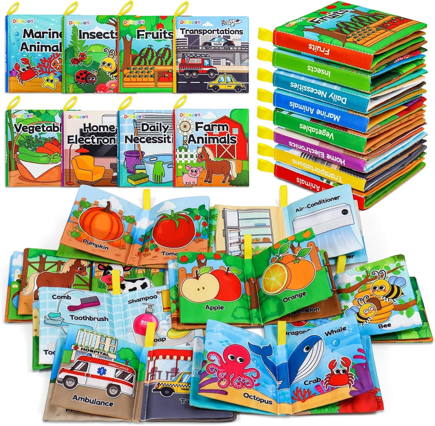 Read more about the article Cuddly Readings: A Dive into Dr. Rapeti’s Soft Cloth Books for Little Ones