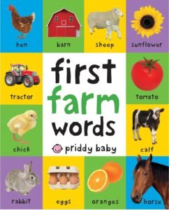 Read more about the article Cute Critters and Cozy Words: A Review of First 100 Padded: First Farm Words