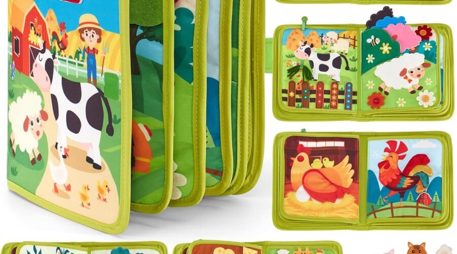 Exploring Fun: A Review of the Hahaland Busy Book for Curious Toddlers