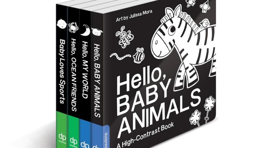 Exploring the World: A Review of the High Contrast Baby Book Set