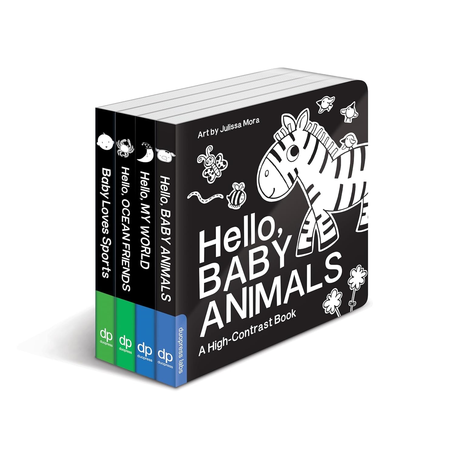 Read more about the article Exploring the World: A Review of the High Contrast Baby Book Set