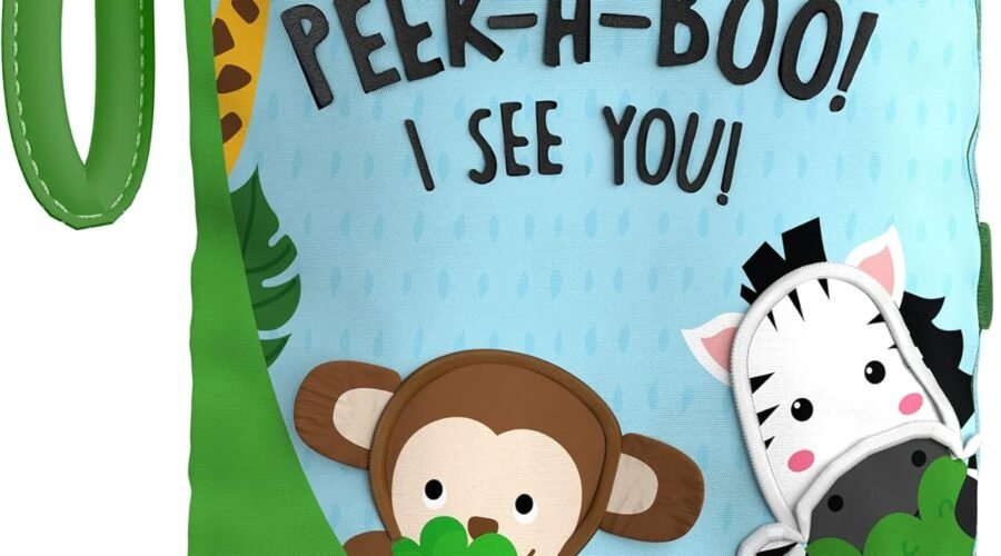 Jungle Adventures: A Delightful Peek-A-Boo Experience for Tiny Explorers!