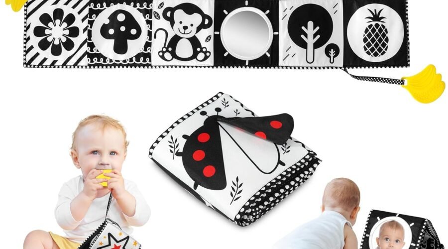 Monochrome Marvels: Exploring the World of High Contrast Baby Toys