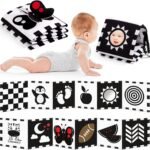 Playful Beginnings: A Review of the High Contrast Baby Book and Sensory Toy Set