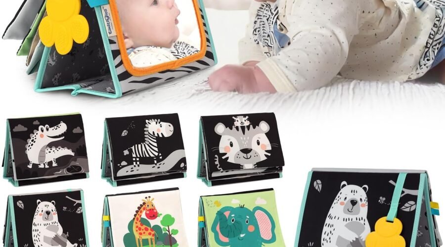 Reflecting Joy: A Delightful Review of the Tummy Time Mirror for Babies