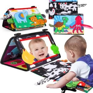 Read more about the article Reflections of Fun: A Review of the Baby Mirror Tummy Time Toys