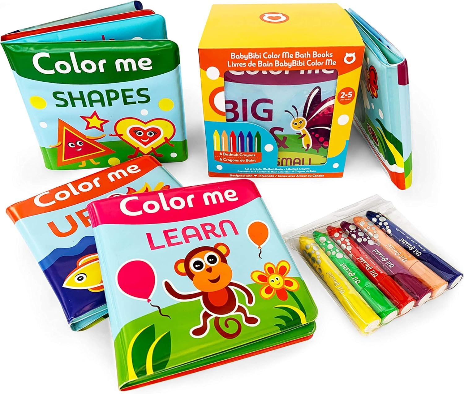Read more about the article Splish-Splash Creativity: A Review of BabyBibi’s Color Me Bath Books and Crayons Set!