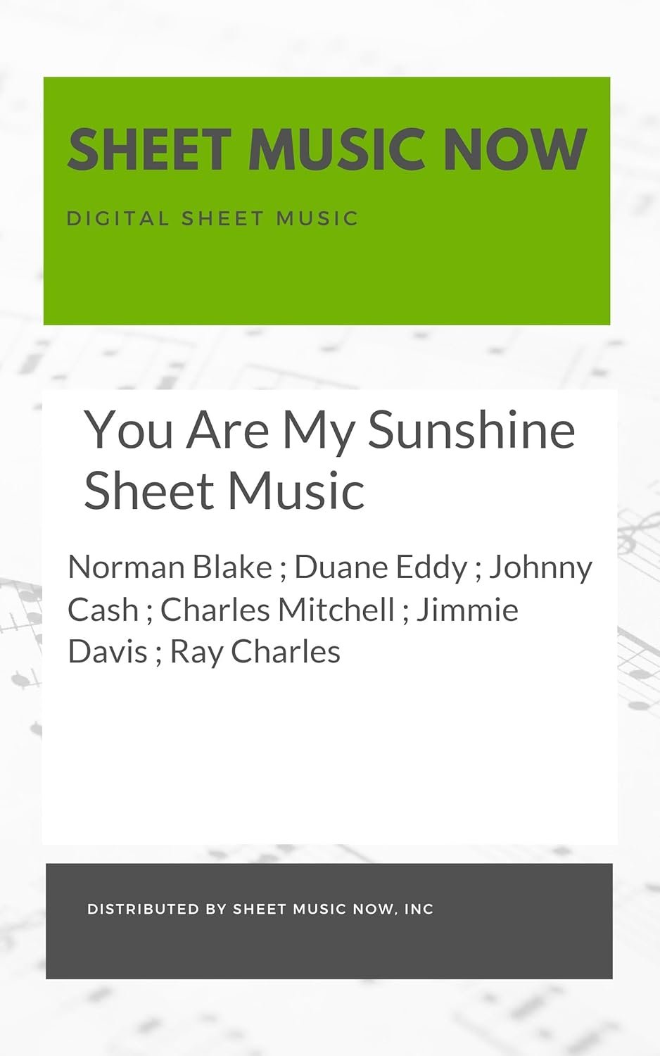 You are currently viewing Sunshine Melodies: A Heartfelt Review of “You Are My Sunshine” Sheet Music