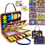 Tiny Hands, Big Adventures: A Review of Exorany’s Montessori Busy Board for Little Explorers