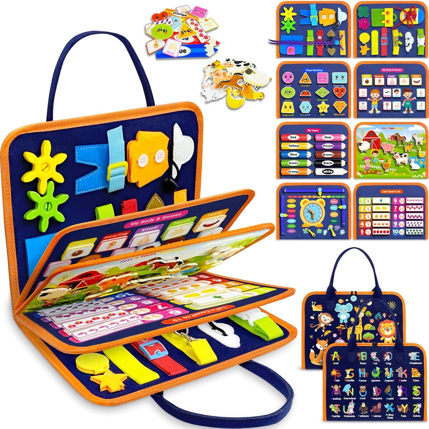 You are currently viewing Tiny Hands, Big Adventures: A Review of Exorany’s Montessori Busy Board for Little Explorers