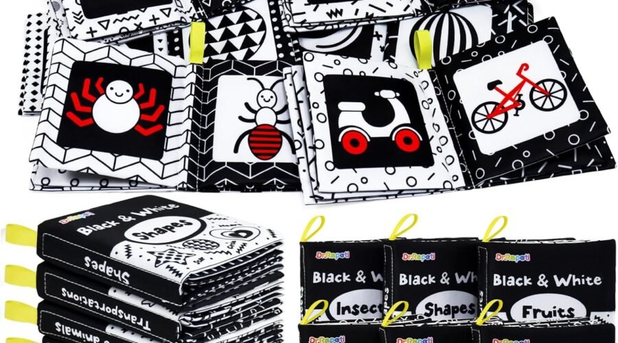 Tiny Pages, Big Adventures: A Review of Dr. Rapeti's Soft Cloth Baby Books