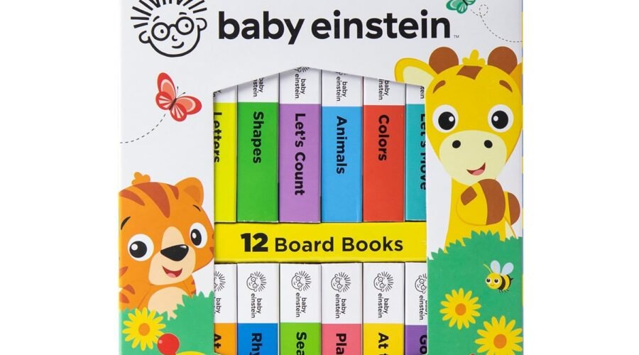 Tiny Tales: A Journey Through Baby Einstein's First Library!