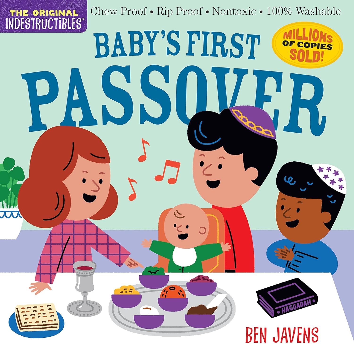 Read more about the article Tiny Tales for Tiny Hands: A Review of Indestructibles Baby’s First Passover
