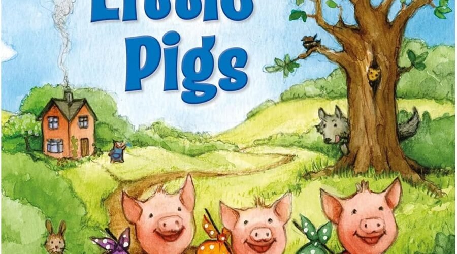 Whimsical Adventures: A Review of The Three Little Pigs Board Book
