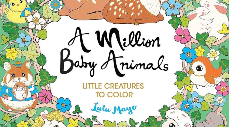 Whimsical Wonders: A Colorful Journey with a Million Baby Animals