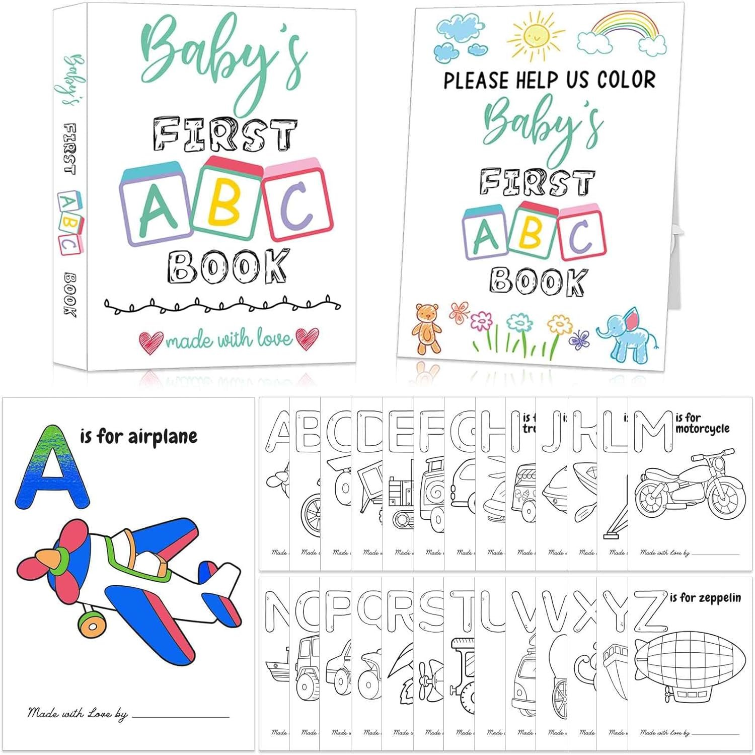 Read more about the article A Fun Start: Discovering the Alphabet with Baby’s First ABC Book!