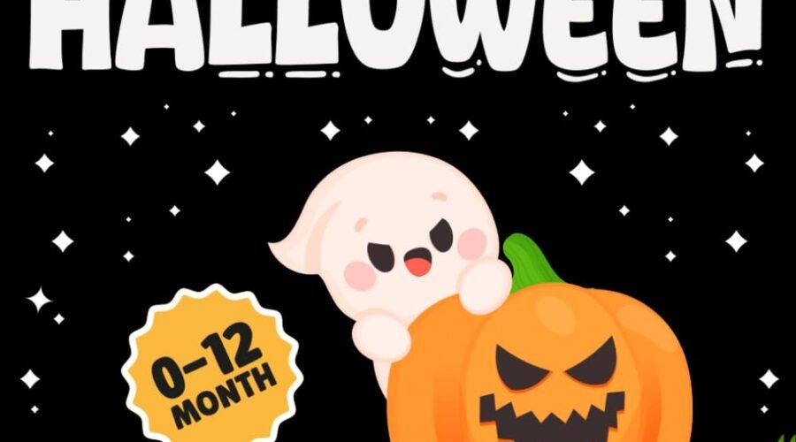 A Spook-tacular Start: Adorable Adventures in My First Halloween Baby Book
