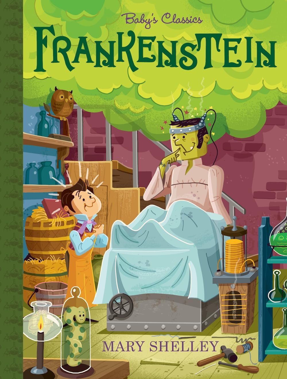 You are currently viewing A Tiny Tale of Monster Myths: Reviewing Frankenstein (Baby’s Classics)