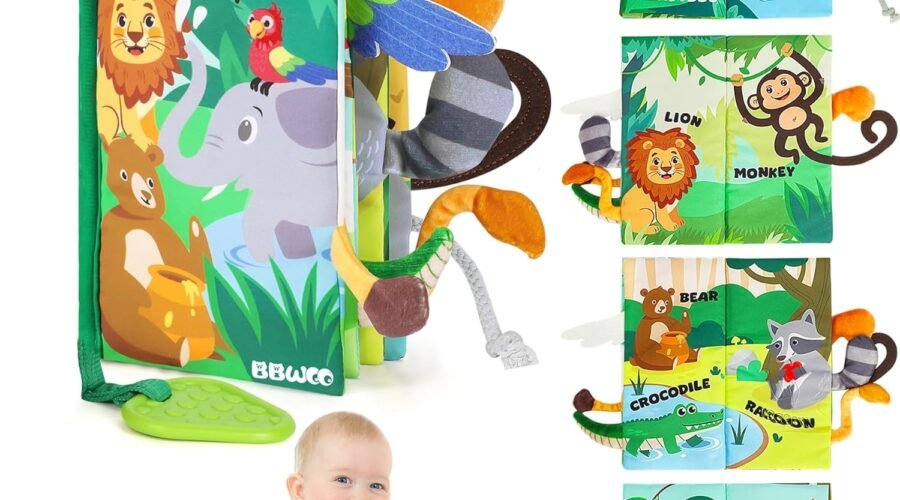 Adventures in Cuddly Colors: A Review of the Soft Baby Book Sensory Delight!