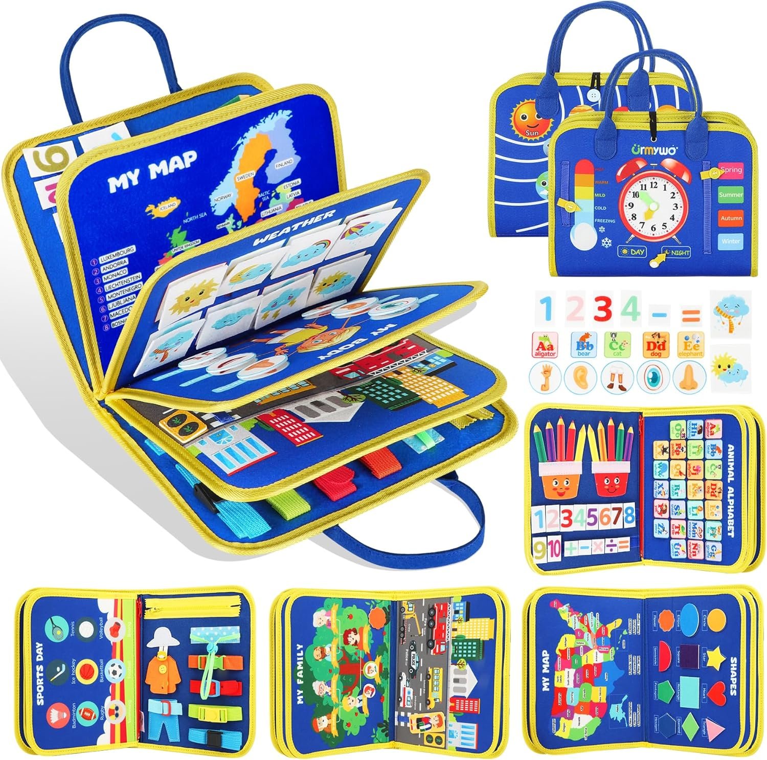 Read more about the article Busy Minds at Play: A Review of URMYWO’s Montessori Magic for Little Explorers