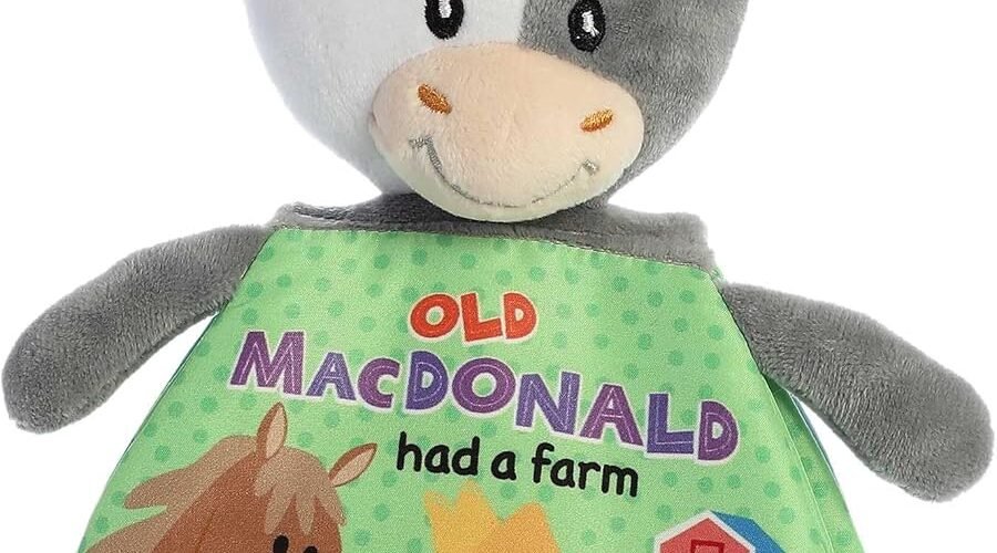 Cuddly Adventures with Old Macdonald: A Review of the Aurora Educational Story Pals Baby Stuffed Animal