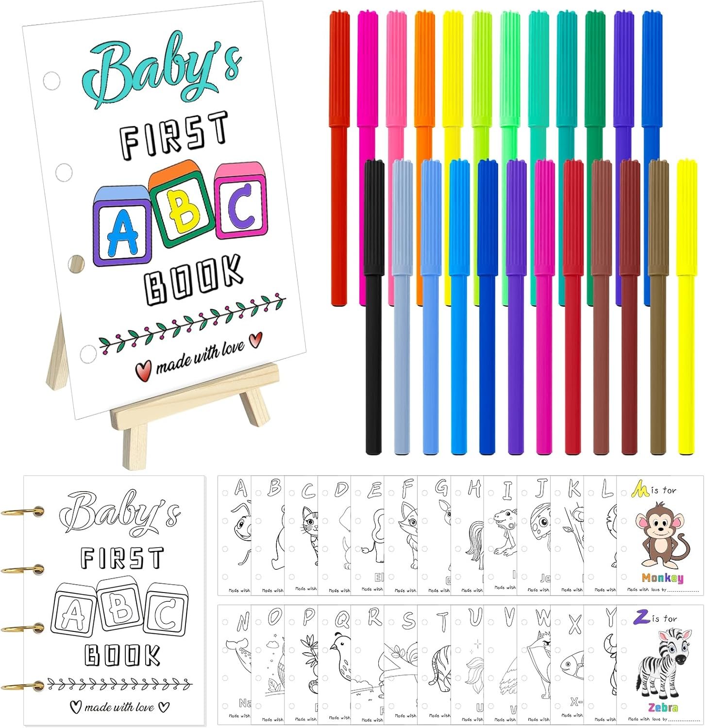 Read more about the article Delightful Discoveries: A Review of Baby’s First ABC Book and Shower Fun!